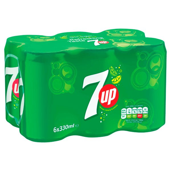 7up Cans (6x330ml)*