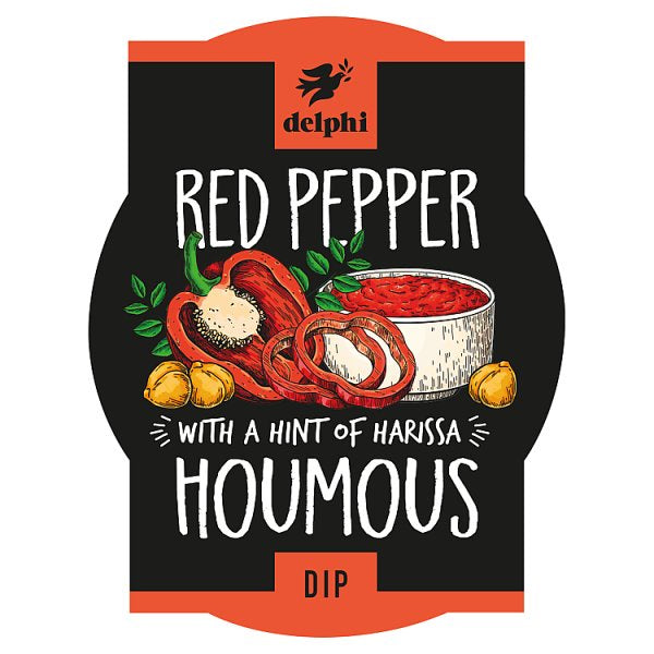Delphi Red Pepper Houmous Dip