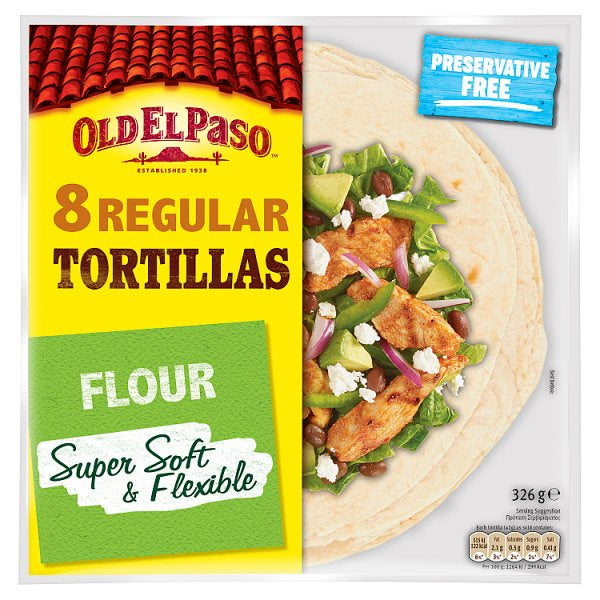 Old El Paso Flour Tortillas 8 pack
