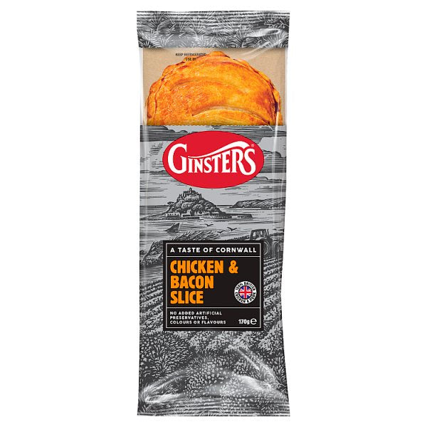 Ginsters Chicken & Bacon Slice 170g #
