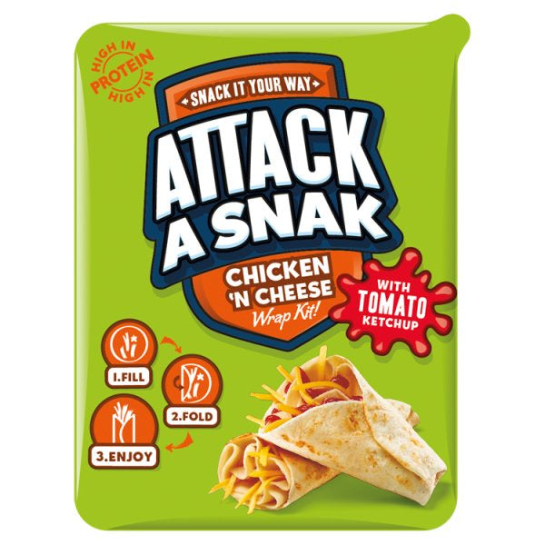 Attack a Snak Chicken Wrap 86g