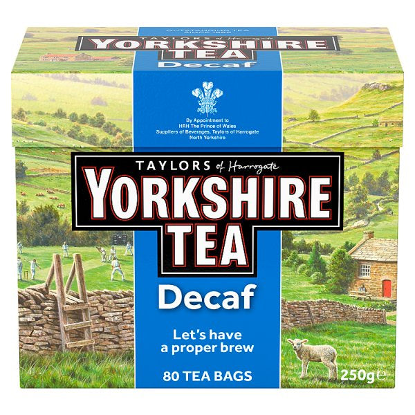 Taylors Yorkshire Teabags Decaff 80pk