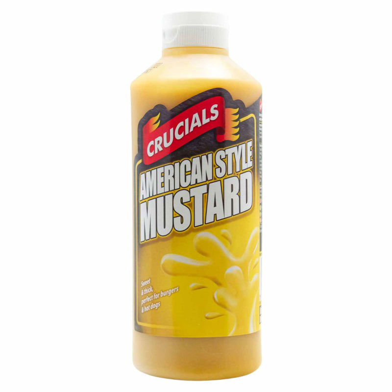 Crucials American squeezy Mustard 500ml