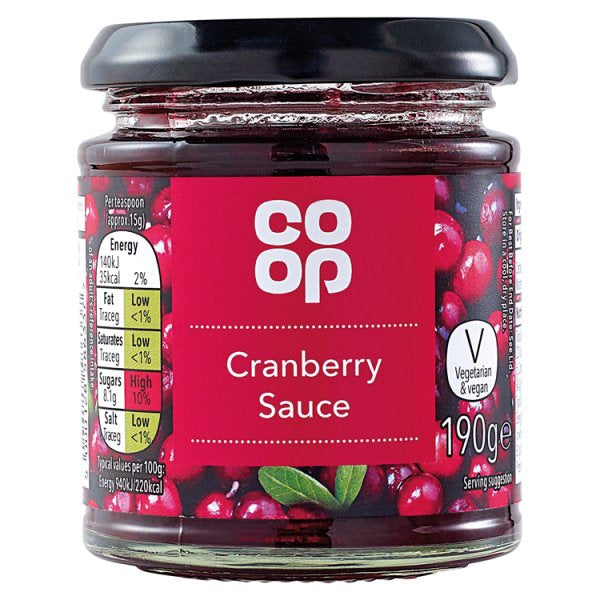 Co-op Cranberry Sauce