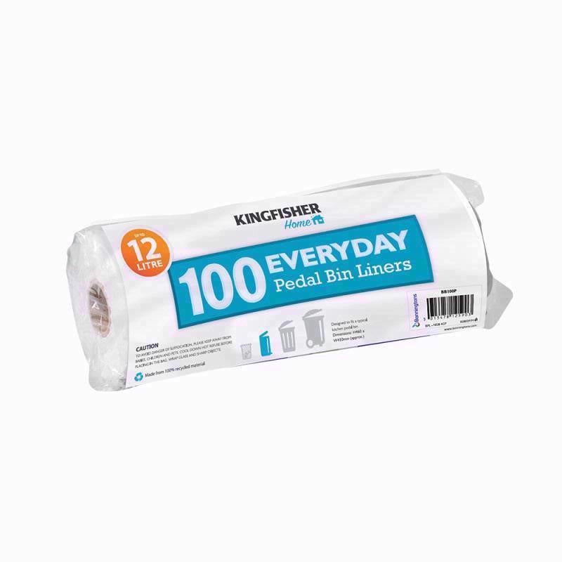 Kingfisher Everyday Pedal Bin Liners 100pk*
