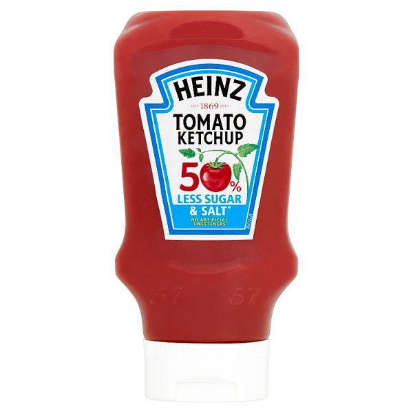 Heinz Tomato Ketchup 50% less Sugar and Salt 435g
