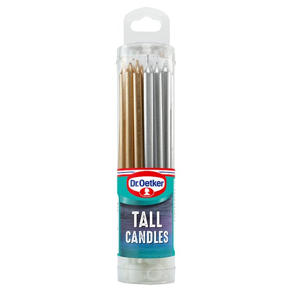 Dr Oetker Tall Candles - 18*