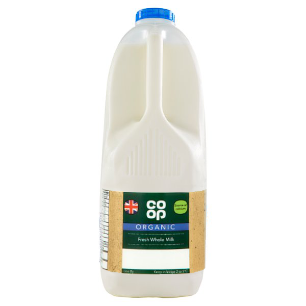 Co-op Organic Whole Milk 4 Pt