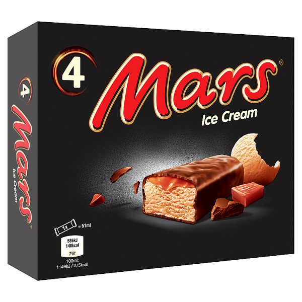 Mars Ice Creams 4pk*