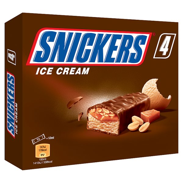 Snickers Ice Creams 4pk*