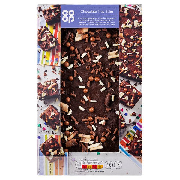 Co-op Chocolate Traybake - large