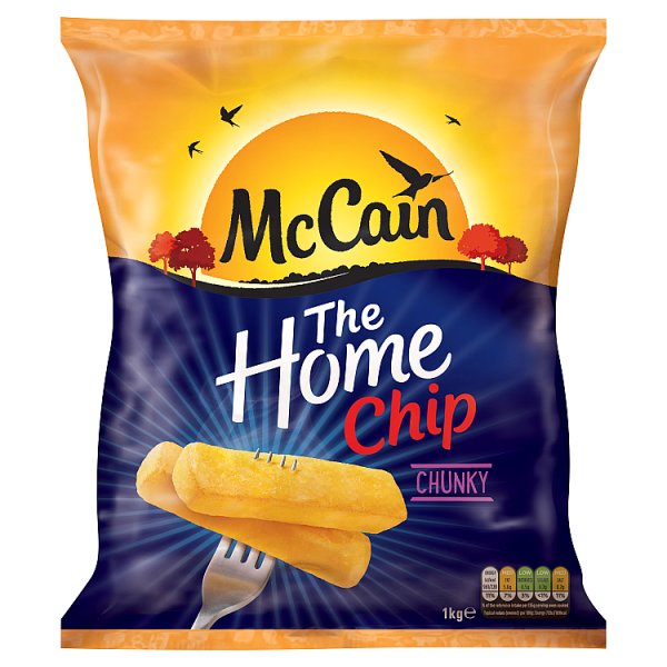 McCain Home Chips Chunky Cut 1kg #*