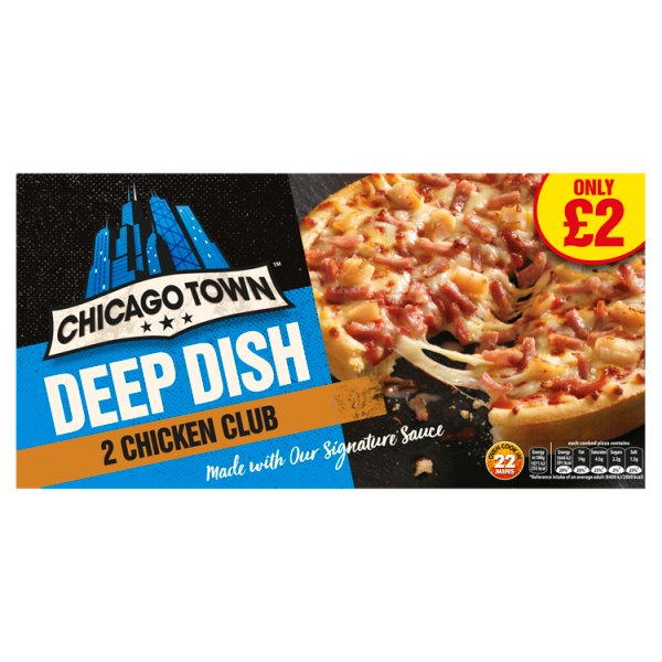Chicago Town 2 Deep Dish Chicken Club (320g)
