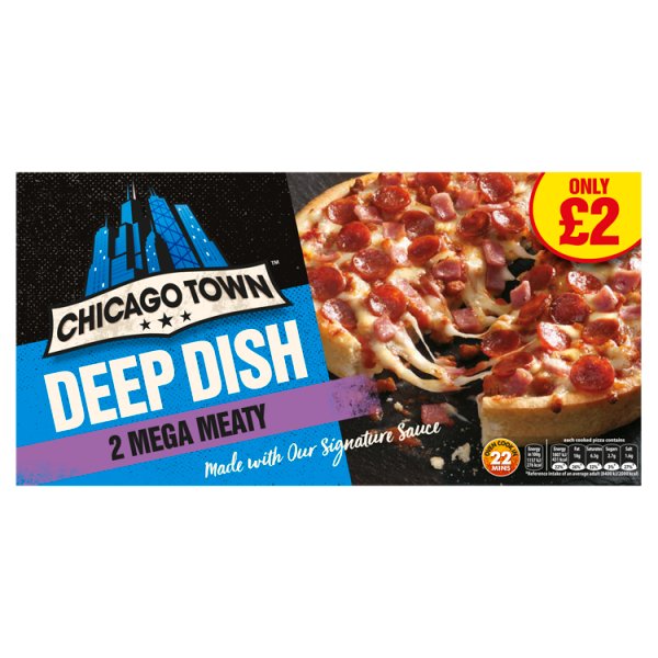 Chicago Town 2 Deep Dish Mega Meaty (314g)