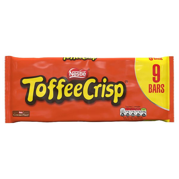 Nestle Toffee Crisp 279g 9pk * #