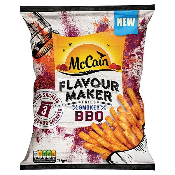 McCain Flavour Makers BBQ Fries 750g #