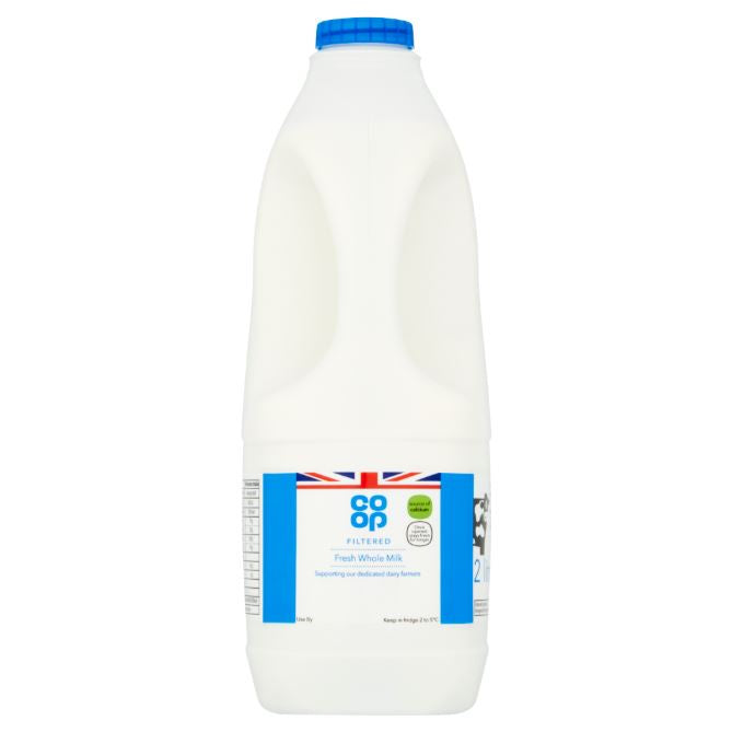 Co-op Filter Fresh Whole Milk 2L