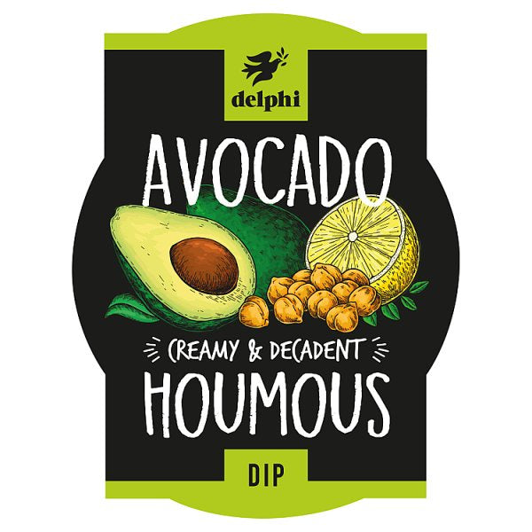 Delphi Avocado & Houmous Dip 150g