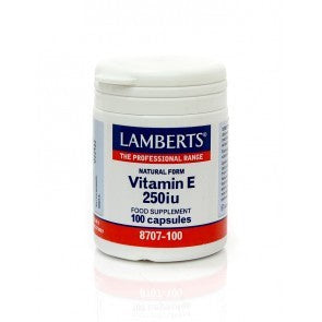 H01-8707/100 Lamberts Natural Vitamin E 250iu*