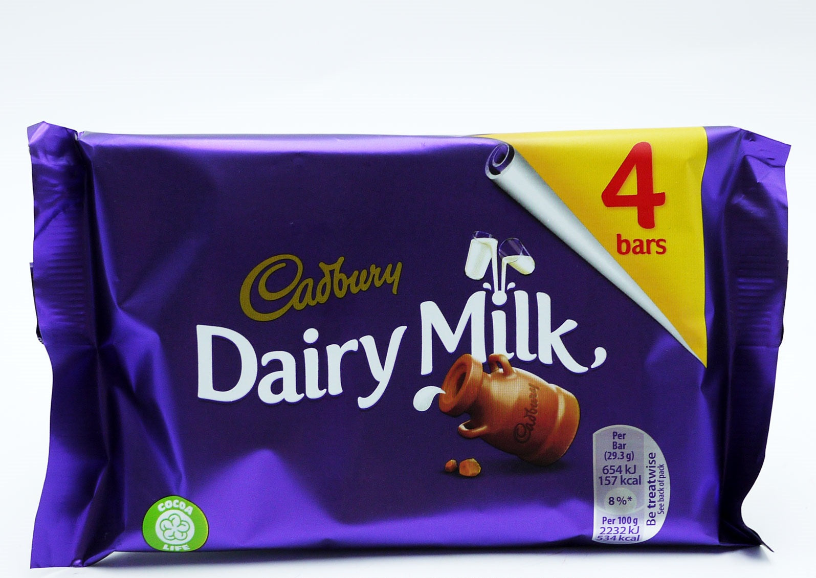 Cadbury Dairy Milk 4 pk *