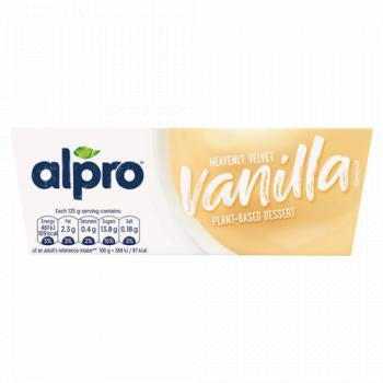 Alpro Soya Vanilla Dessert (4x125g)