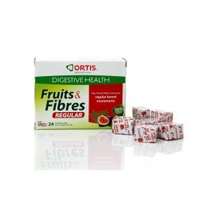 H16-CEDORT03 Ortis Fruit and Fibre Cubes 24 pack*