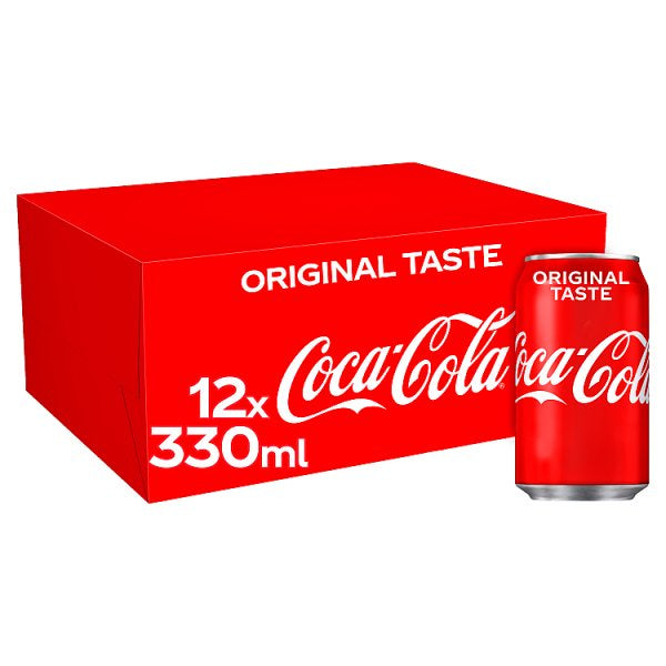 Coca Cola Regular Can 12 x 330ml*