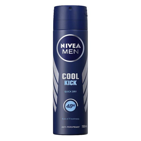 Nivea Anti-Perspirant Deodorant Mens Cool Kick 150ml *