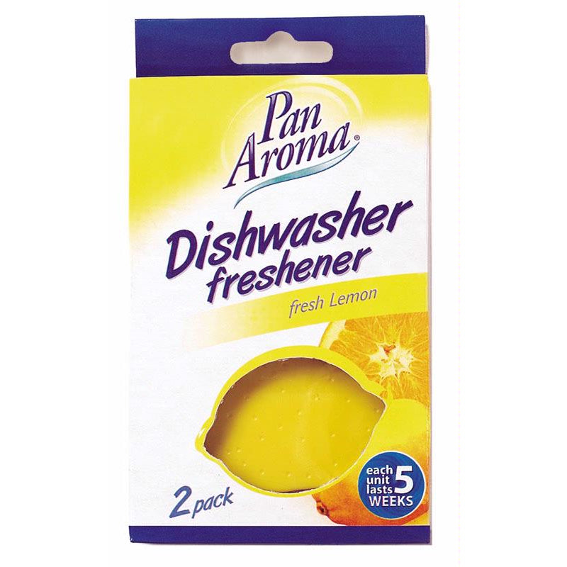 Pan Aroma Dishwasher Freshener Lemon Twin Pack*
