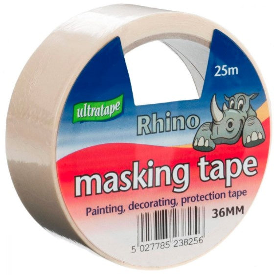 Ultra Tape Rhino Extra Wide Masking Tape 36mmx25M*
