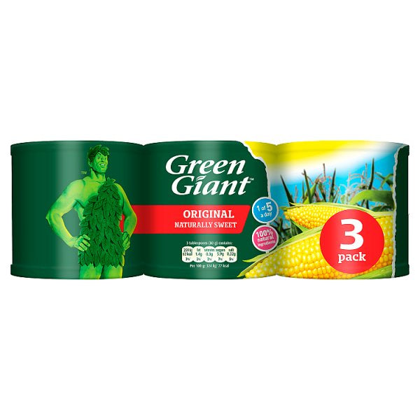 Green Giant Sweetcorn Tin (3x340g)