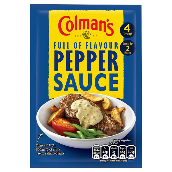 Colman's Pepper Sauce Mix 40g #