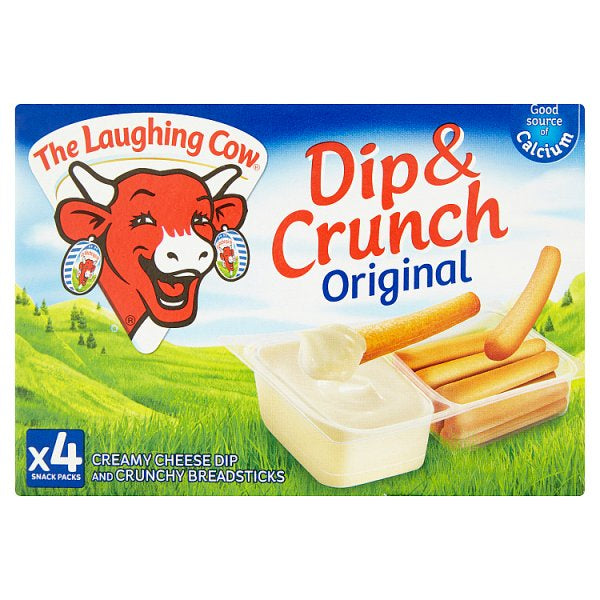 Laughing Cow Cheese Spread with Breadsticks