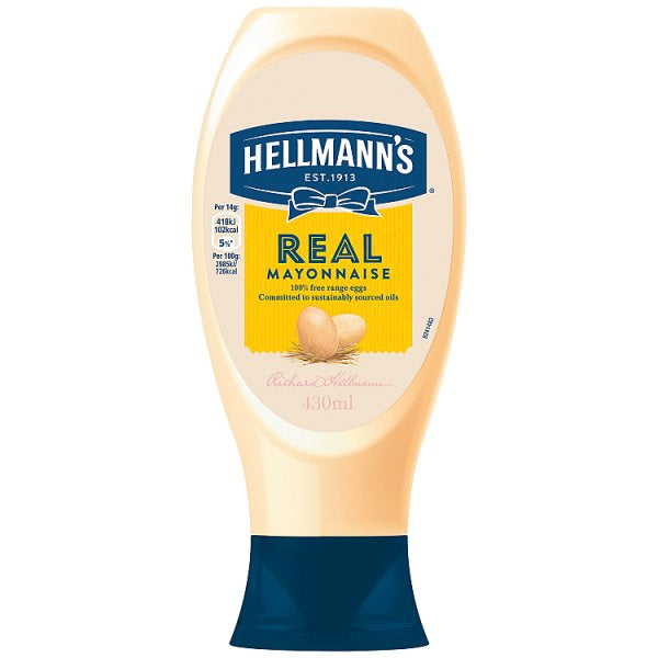 Hellmann's Mayonnaise Squeezy 430ml #