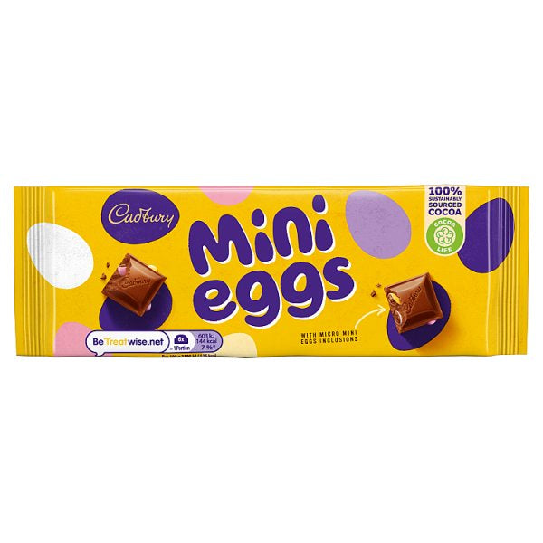 Cadbury Mini Egg Tablet 110g *