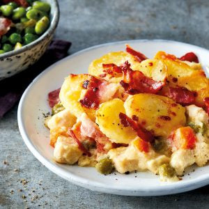 Gourmade Chicken & Bacon Gratin Serves 2 - 600g