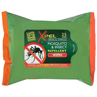 Xpel Mosquito and Insect Repellent Wipes 25pk*