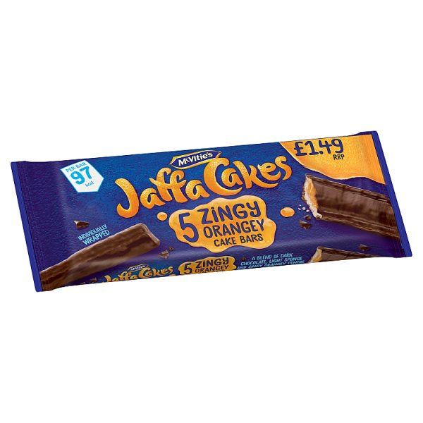 McVities Jaffa Cake Bars 5pk #