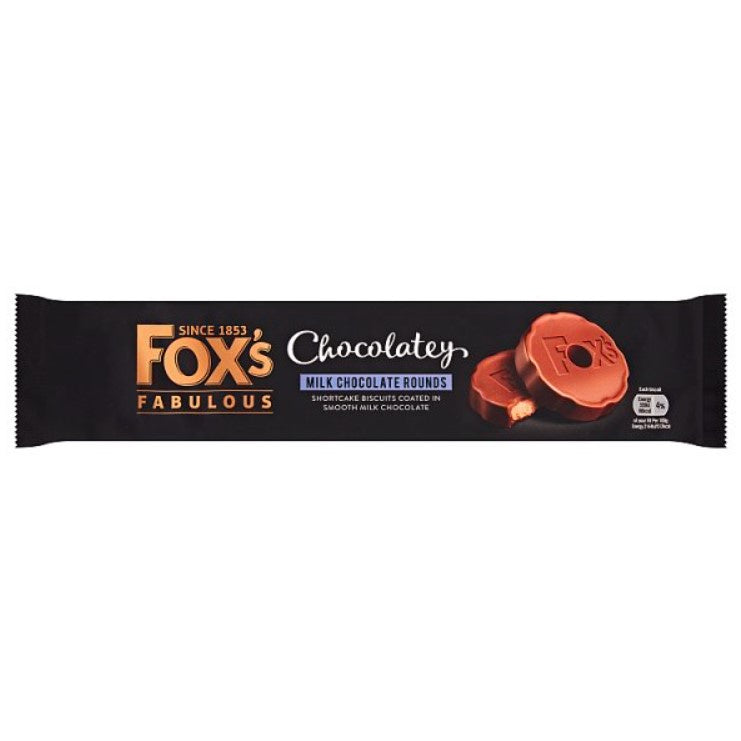 Fox's Chocolatey Shortcake Rounds 130g*