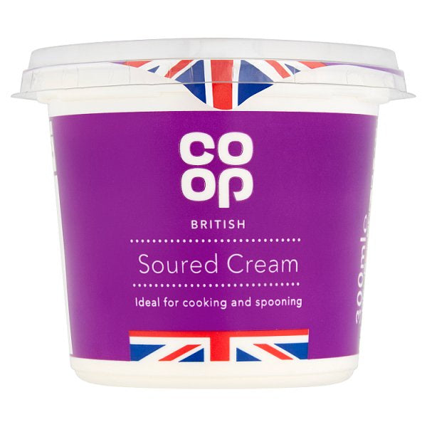 Co-op Soured Cream 300ml