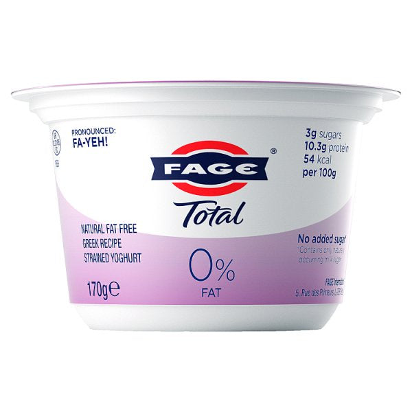 Fage Total 0% Greek Yogurt 170g#