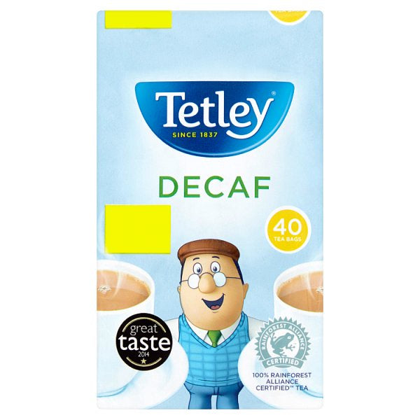 Tetley Decaffeinated Tea 40pk