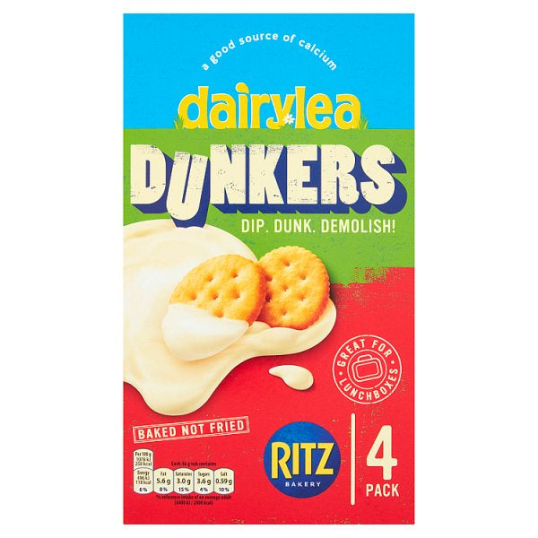 Dairylea Dunkers Cheese Dip with Ritz 4pk
