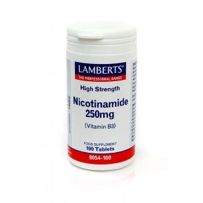 H01-8054/100 Lamberts Nicotinamide 250mg ( Vit B3)*