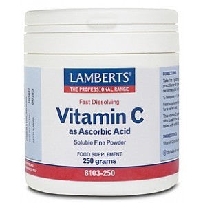 H01-8103/250 Lamberts Vitamin C as Ascorbic Acid*