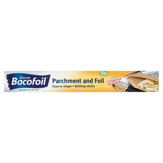 Bacofoil 2 in 1 Parchment and Foil 5m x 30cm*