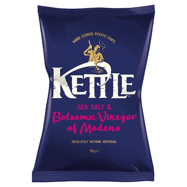 Kettle Chips Salt & Vinegar 130g*