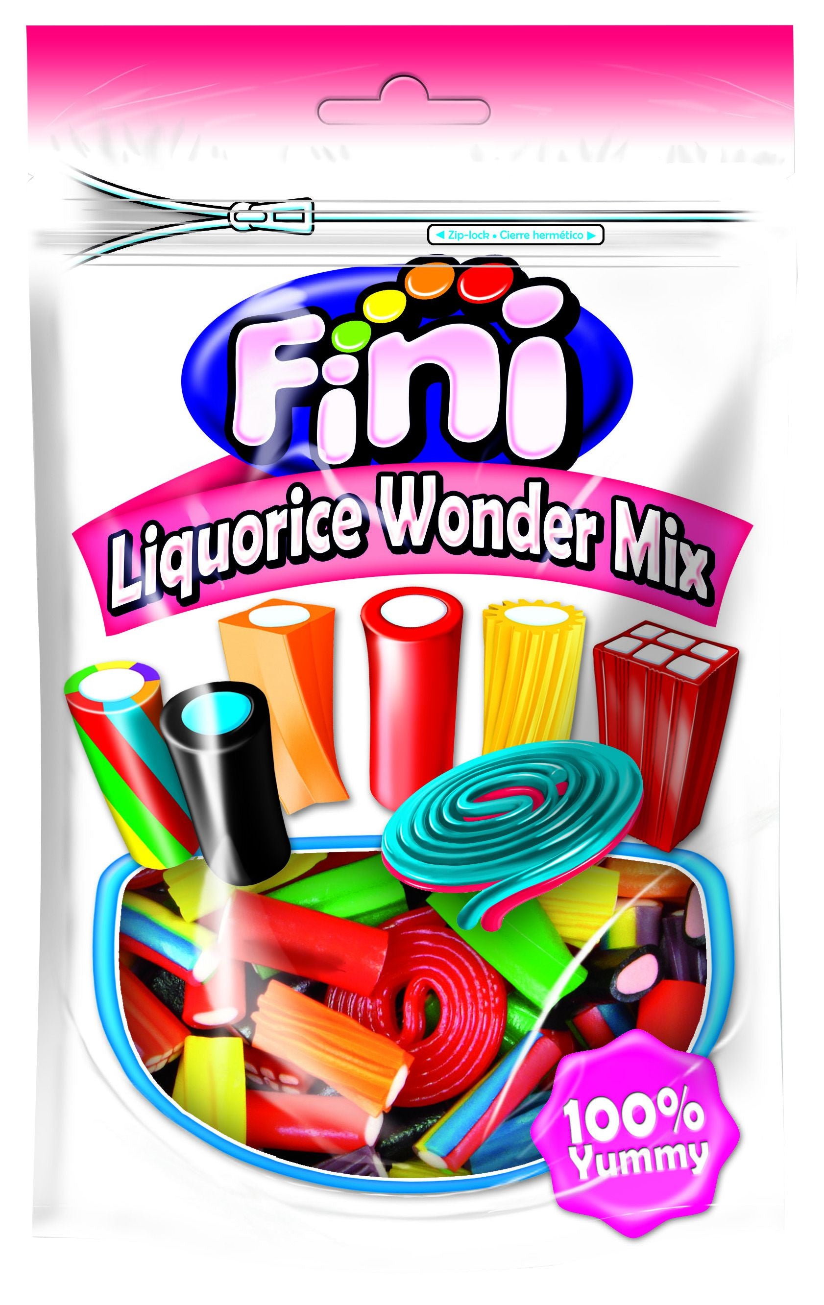 Fini Liquorice Wonder Mix Sweets 150g *