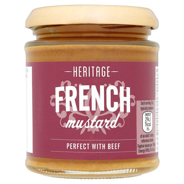Heritage French Mustard 185g