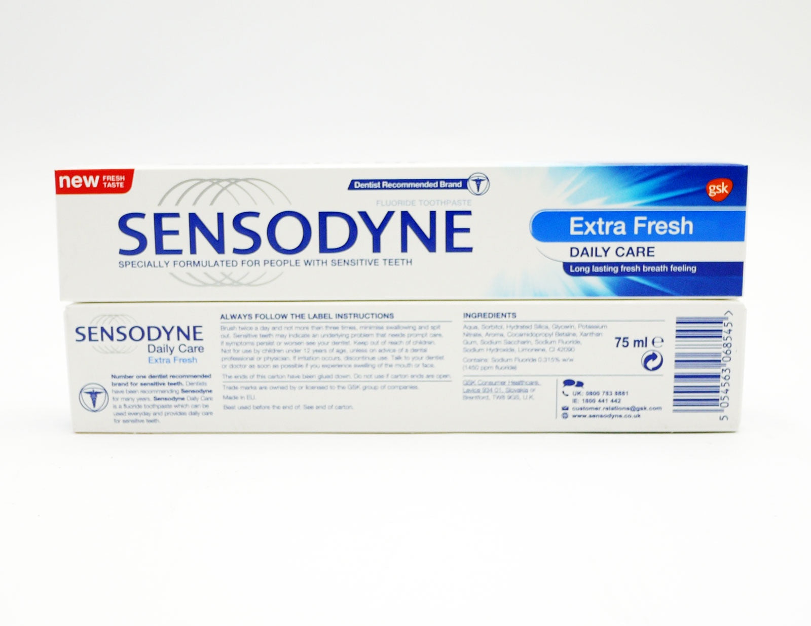 Sensodyne Toothpaste Daily Care Extra Fresh 75ml*